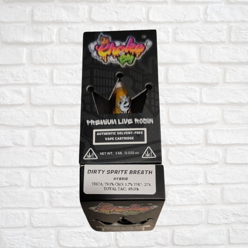 Choke City Vape Cartridges (1 Gram) Premium Live Rosin