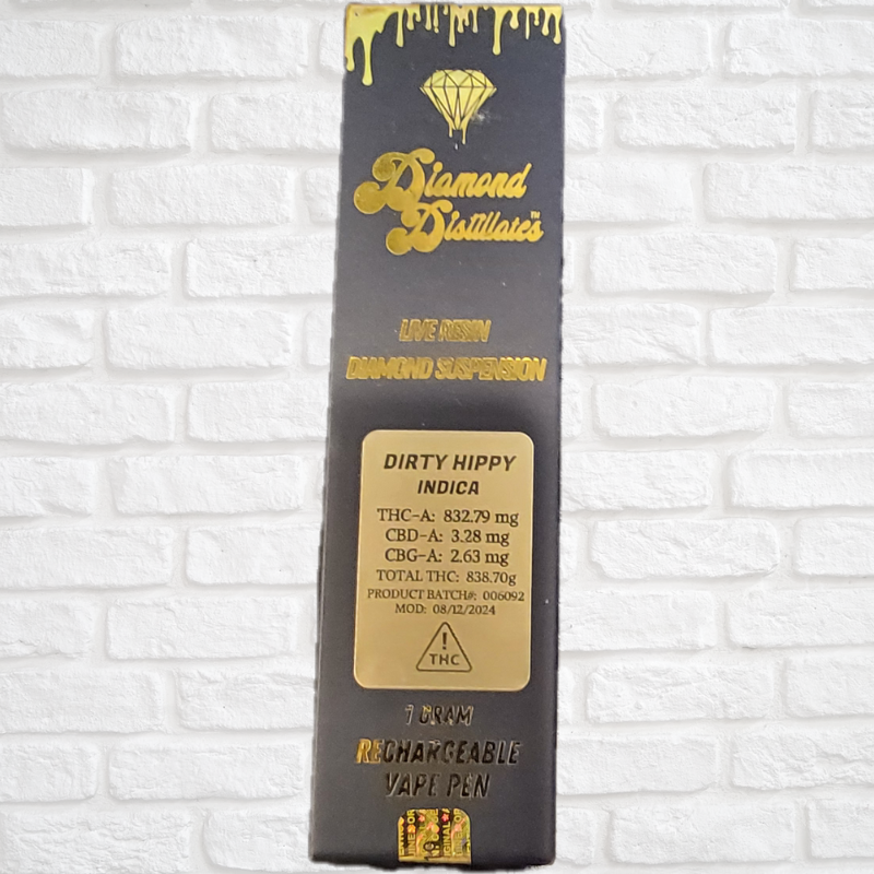 Diamond Distillate Live Resin 1 Gram Pen Simply CBD LLC