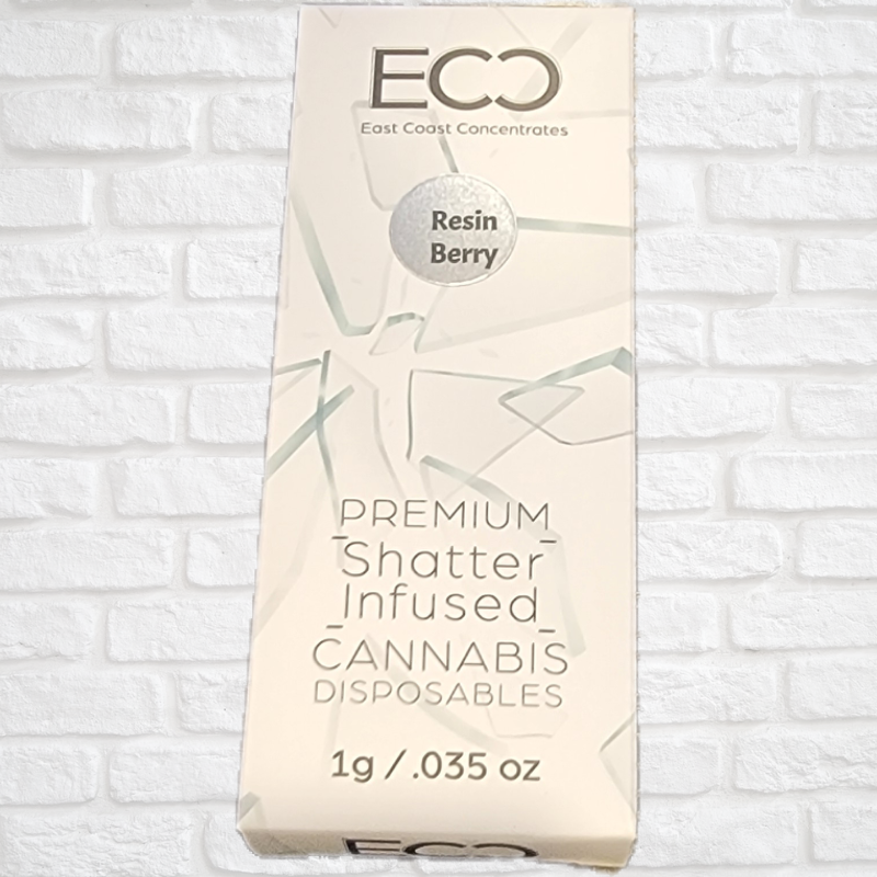 East Coast Concentrates Premium Shatter Infused Disposable 1 gram Simply CBD LLC