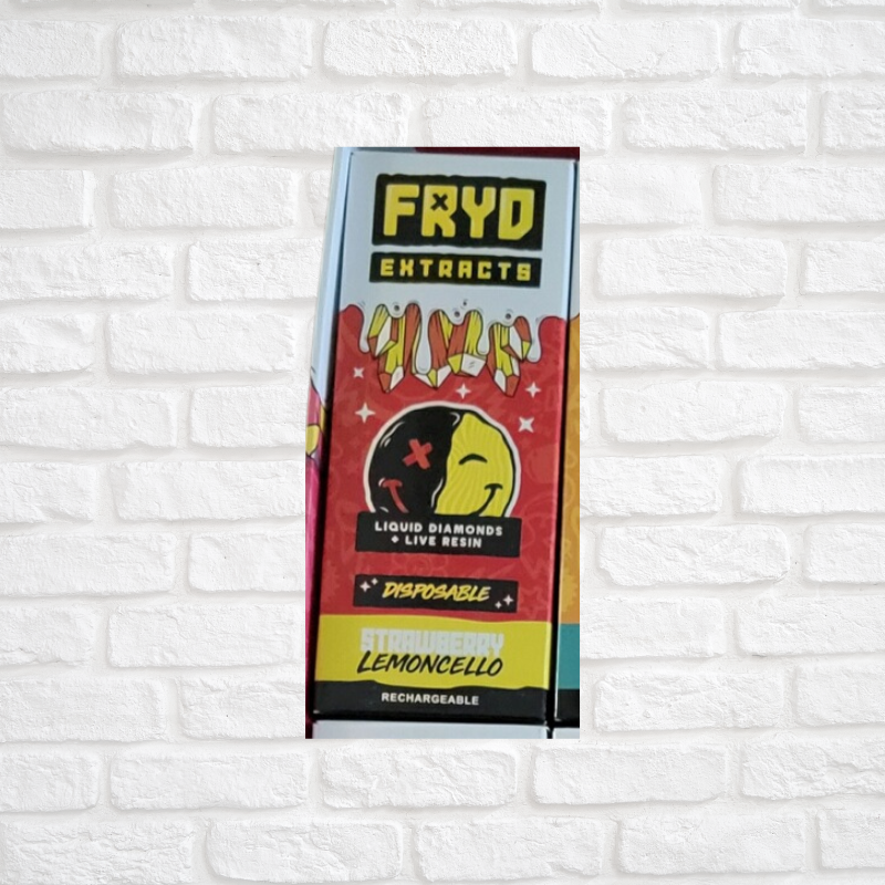 FRYD Extracts Liquid Diamonds Live Resin Disposable 2 Gram Simply CBD LLC