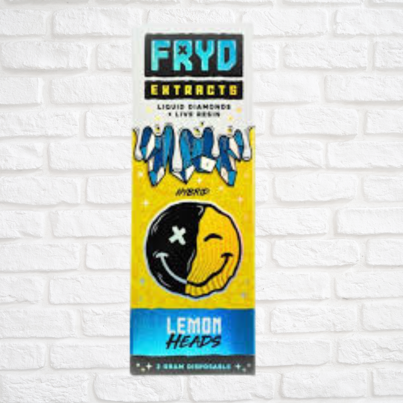 FRYD Extracts Liquid Diamonds Live Resin Disposable 2 Gram Simply CBD LLC