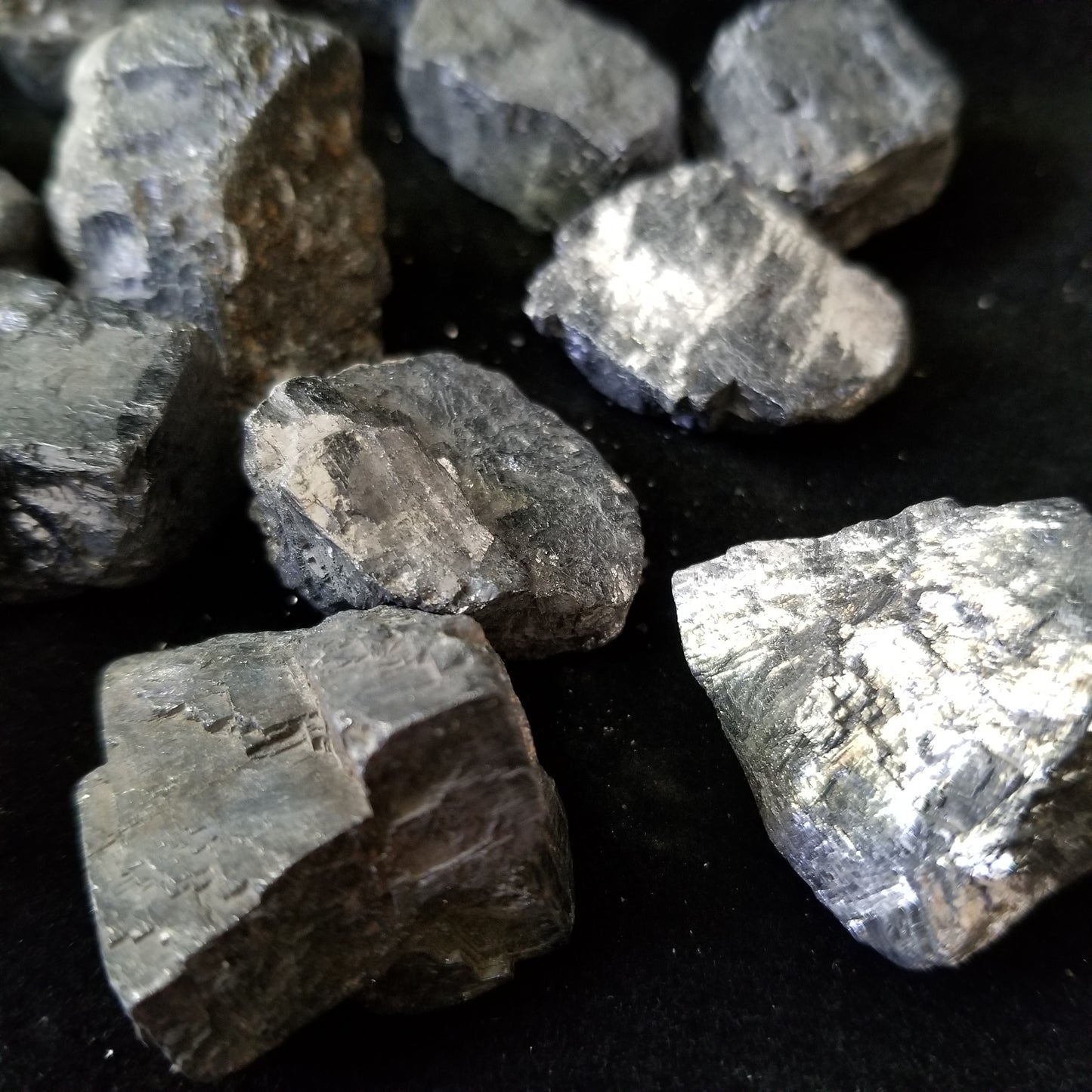 Galena Crystal Luster Shimmer ONE POUND LOT 15-17pcs 1/2"-1" variety GAL1 Simply CBD LLC