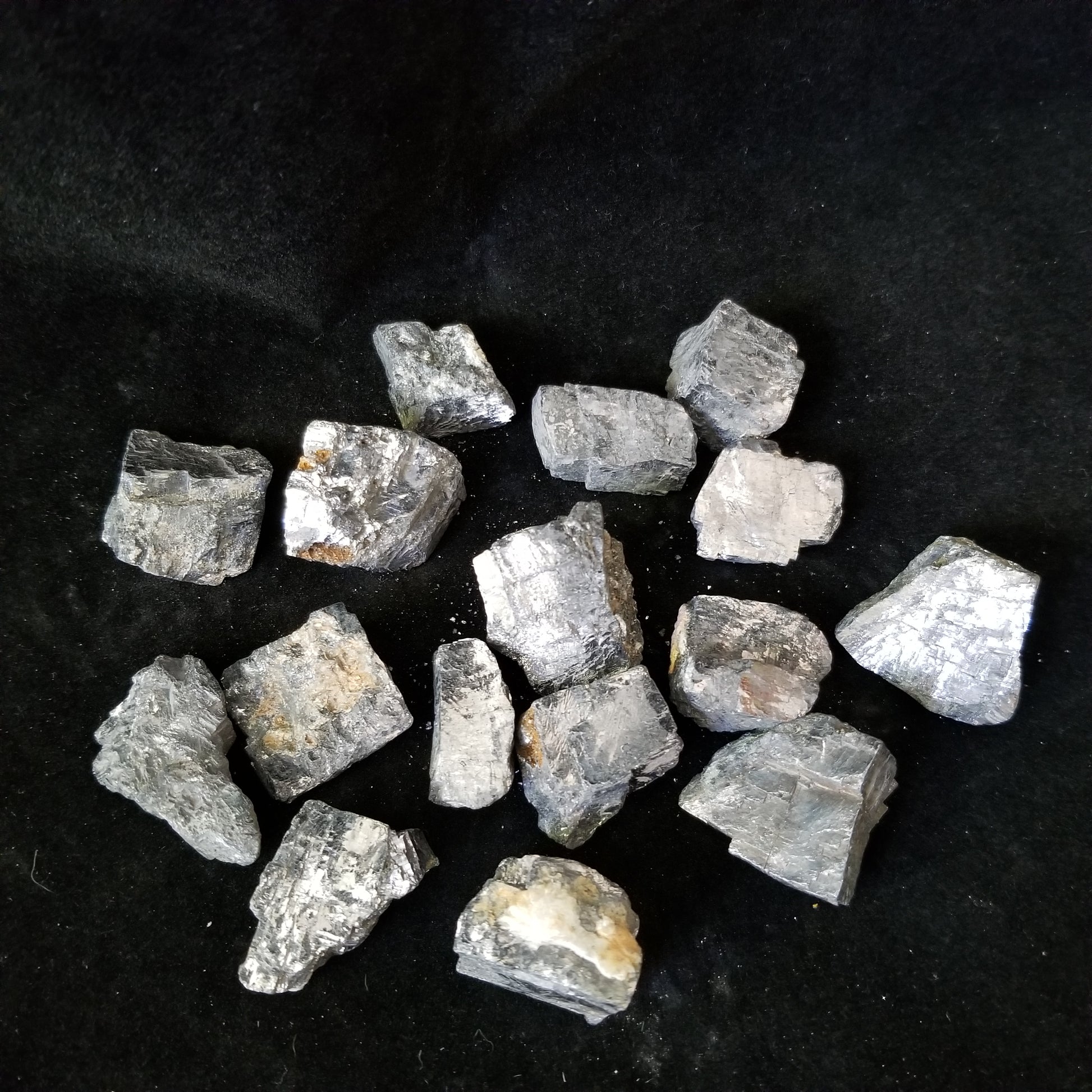 Galena Crystal Luster Shimmer ONE POUND LOT 15-17pcs 1/2"-1" variety GAL1 Simply CBD LLC