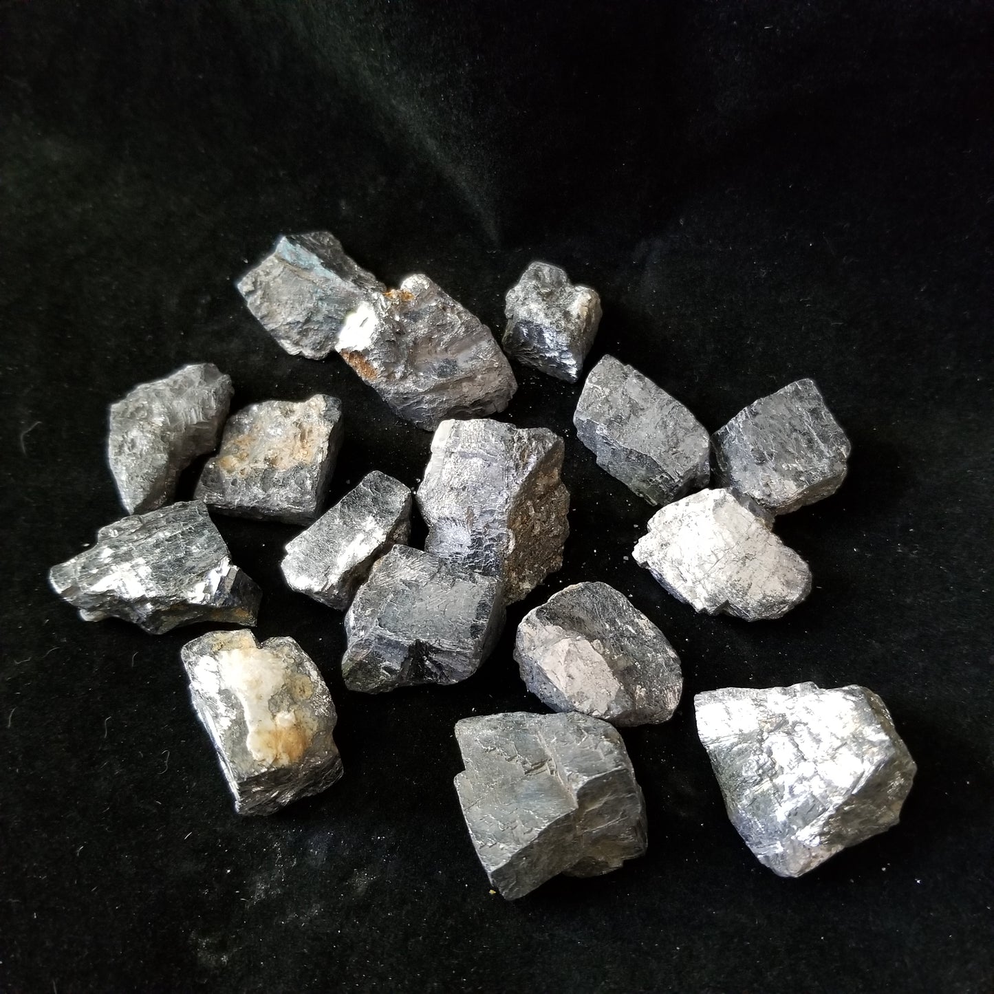 Galena Crystal Luster Shimmer ONE POUND LOT 15-17pcs 1/2"-1" variety GAL1 Simply CBD LLC