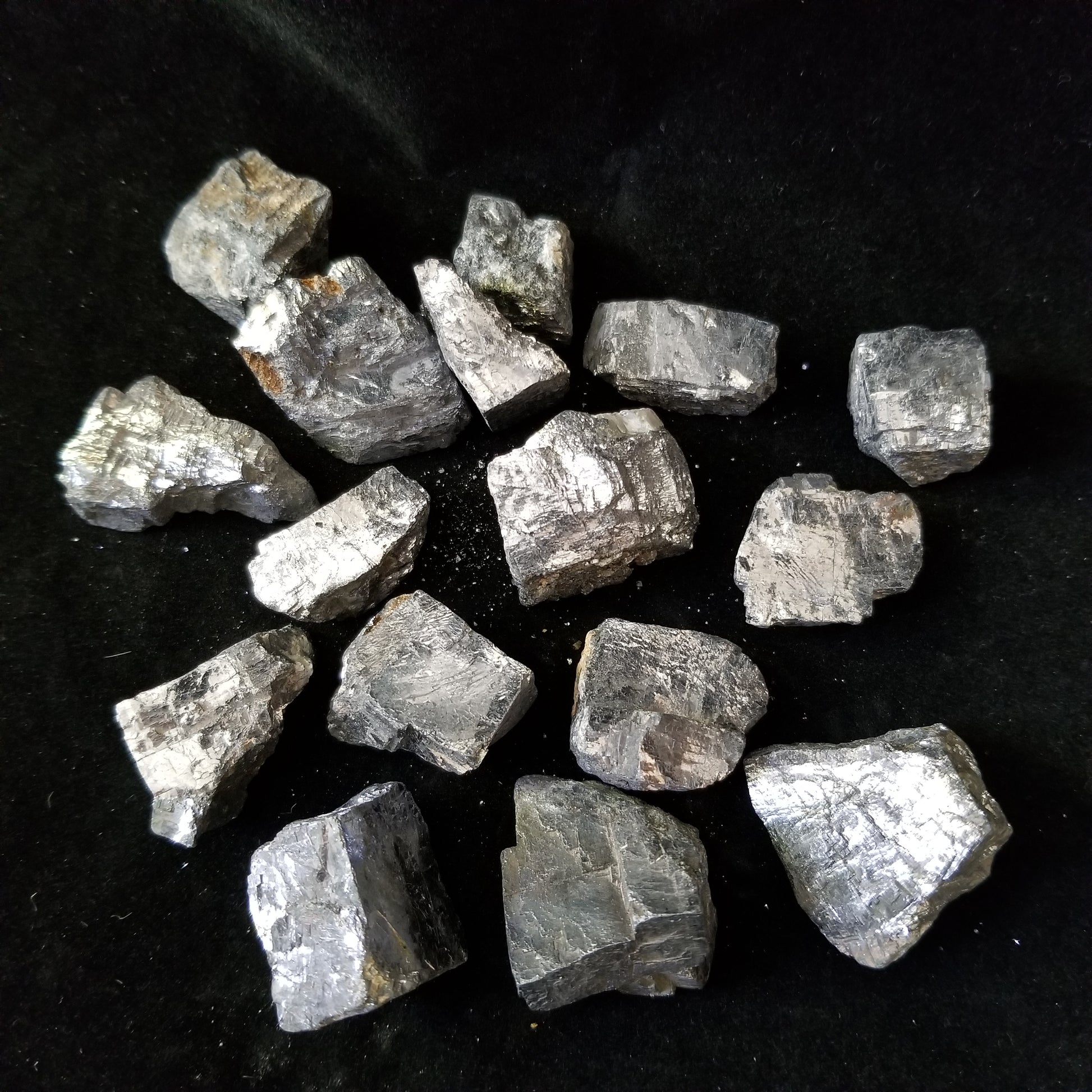 Galena Crystal Luster Shimmer ONE POUND LOT 15-17pcs 1/2"-1" variety GAL1 Simply CBD LLC