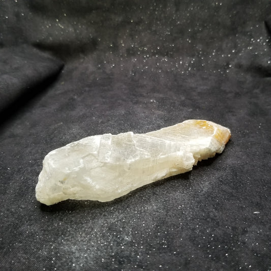 Golden Phantom Selenite Quartz Rare Raw Natural Crystal Stone Empowerment 120g (GPS18) Simply CBD LLC