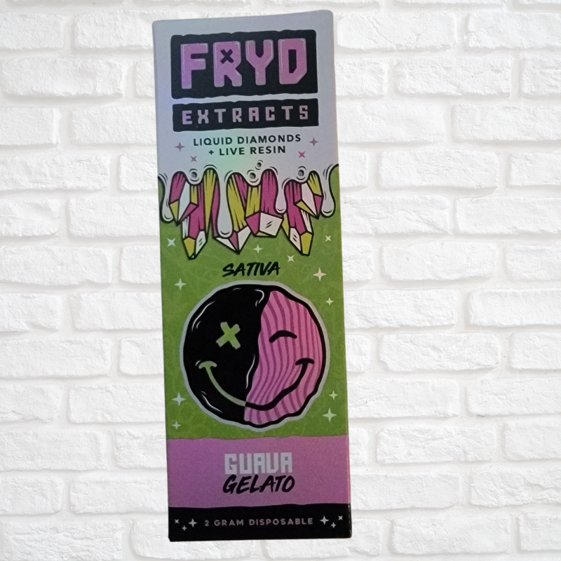 FRYD Extracts Liquid Diamonds Live Resin Disposable 2 Gram Simply CBD LLC