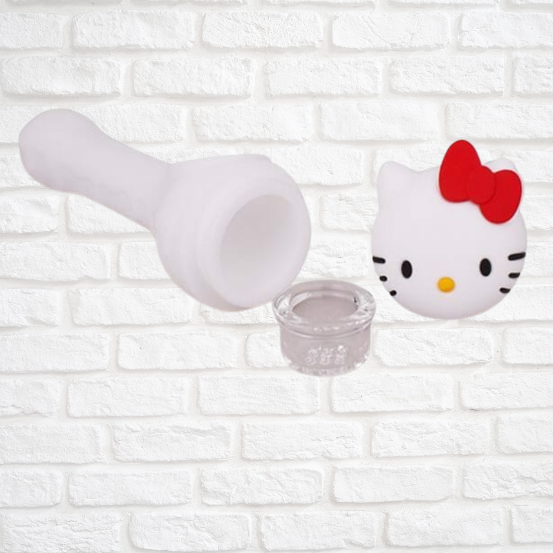 Hello Kitty Silicone Hand Pipe Simply CBD LLC