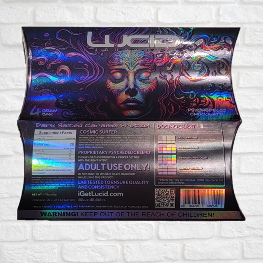 Lucid Journeys Psychedelic Chocolate Bar 4gram Simply CBD LLC