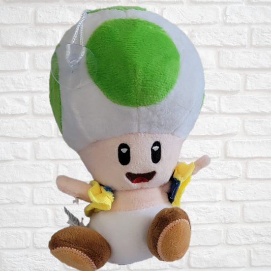 Super Mario Toadie Green Plushy Simply CBD LLC